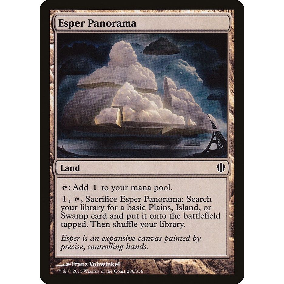Image for Esper Panorama (286) (C13) - Magic: The Gathering