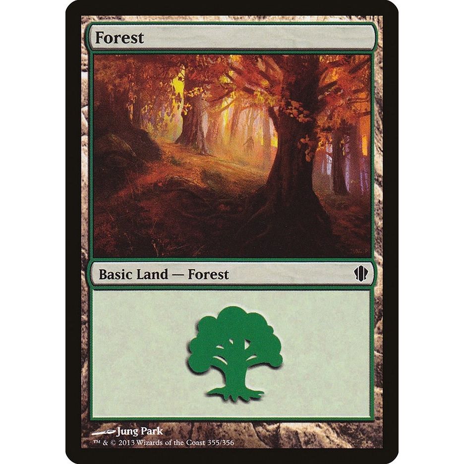 Image for Forest (355) (355) (C13) - Magic: The Gathering