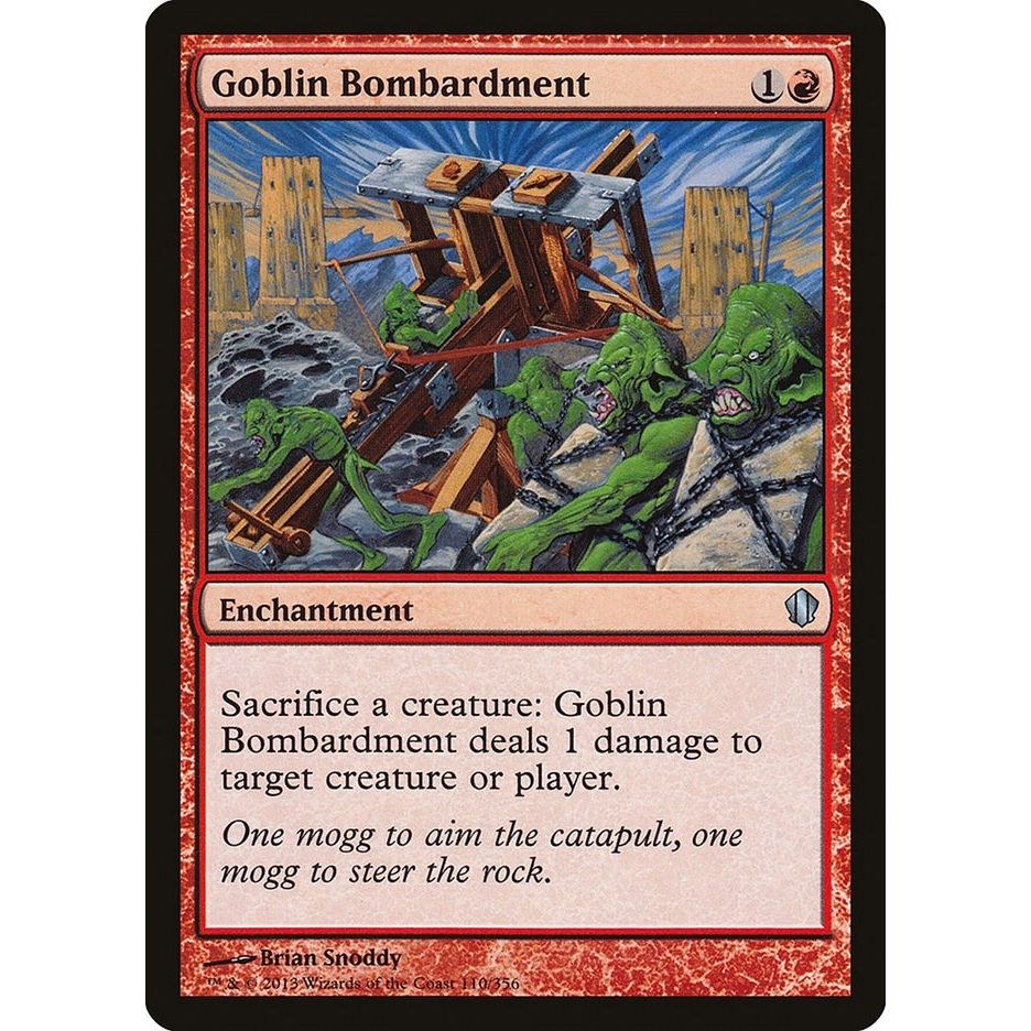 Image for Goblin Bombardment (110) (C13) - Magic: The Gathering