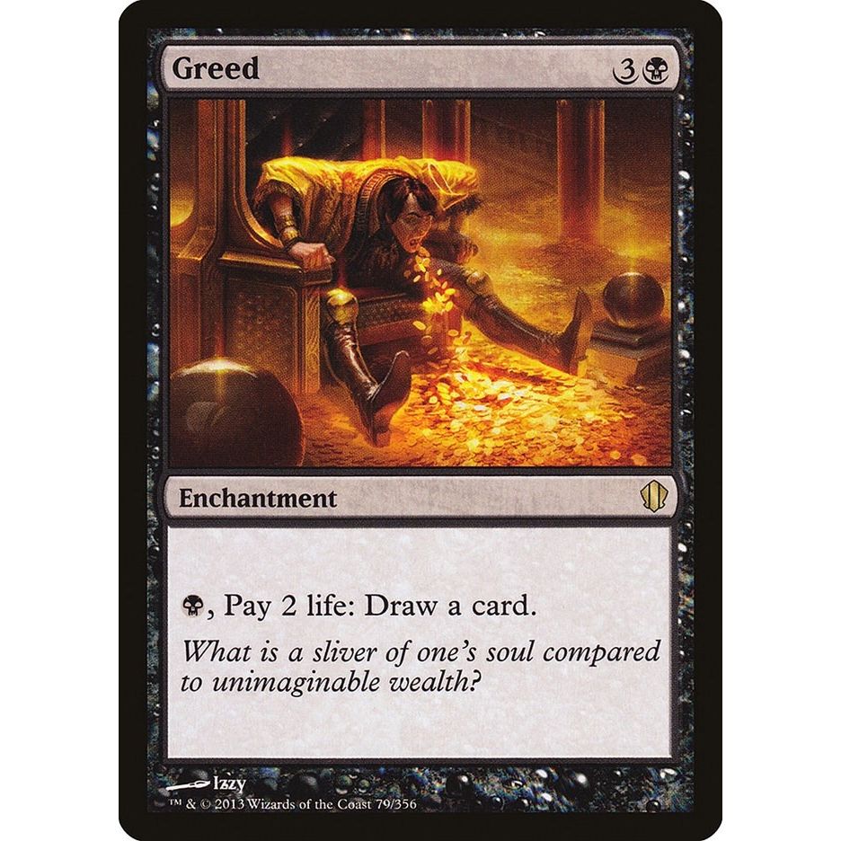 Image for Greed (79) (C13) - Magic: The Gathering
