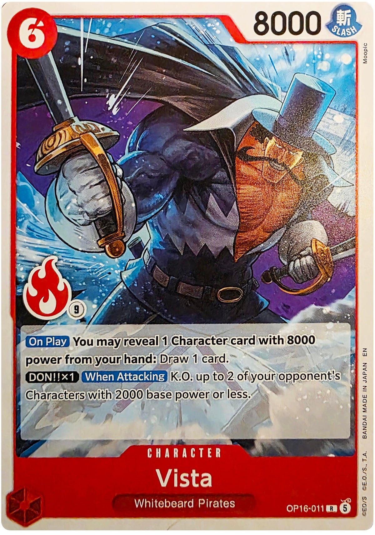 Image for Vista (Ace Deck) (OP16-011) (SD01) - One Piece Card Game
