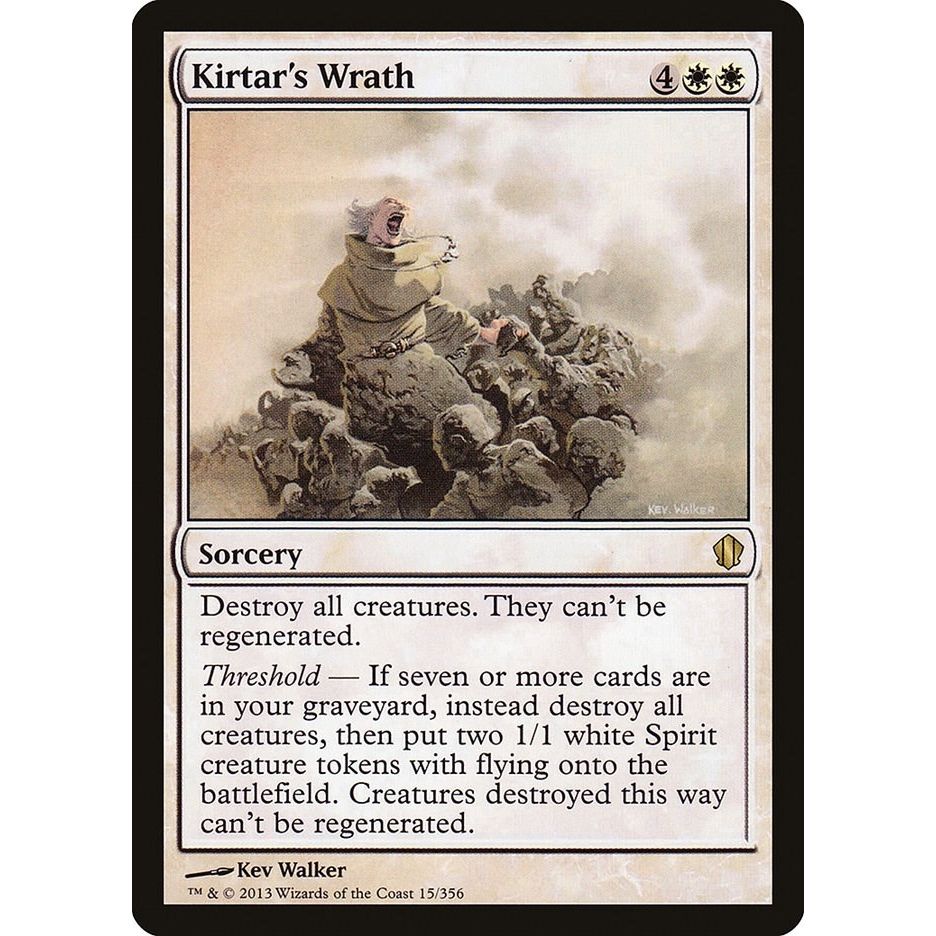 Image for Kirtar's Wrath (15) (C13) - Magic: The Gathering