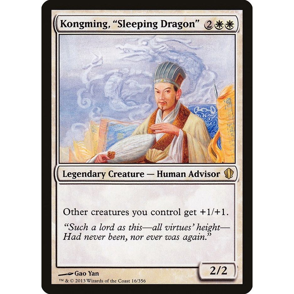 Image for Kongming, "Sleeping Dragon" (16) (C13) - Magic: The Gathering