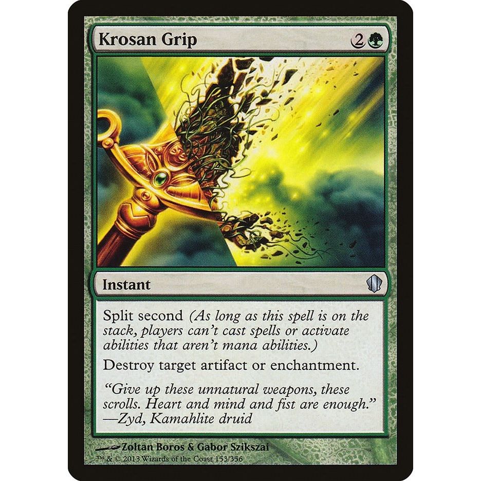 Image for Krosan Grip (153) (C13) - Magic: The Gathering
