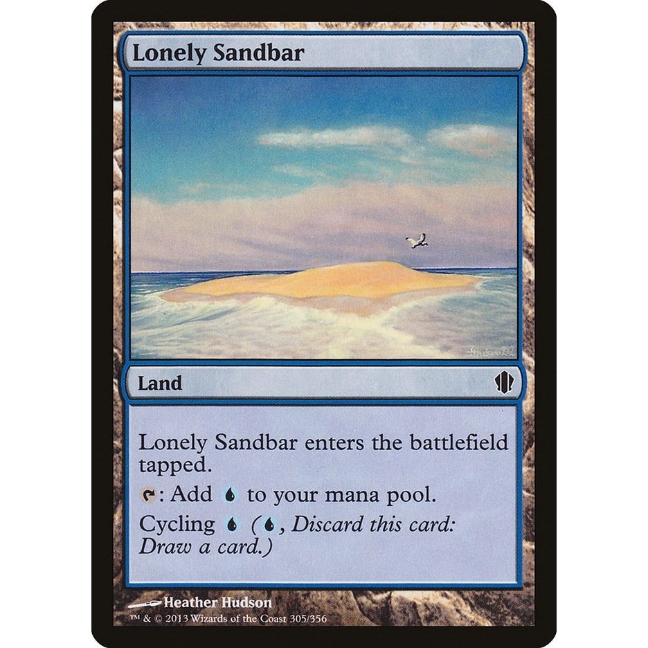 Image for Lonely Sandbar (305) (C13) - Magic: The Gathering