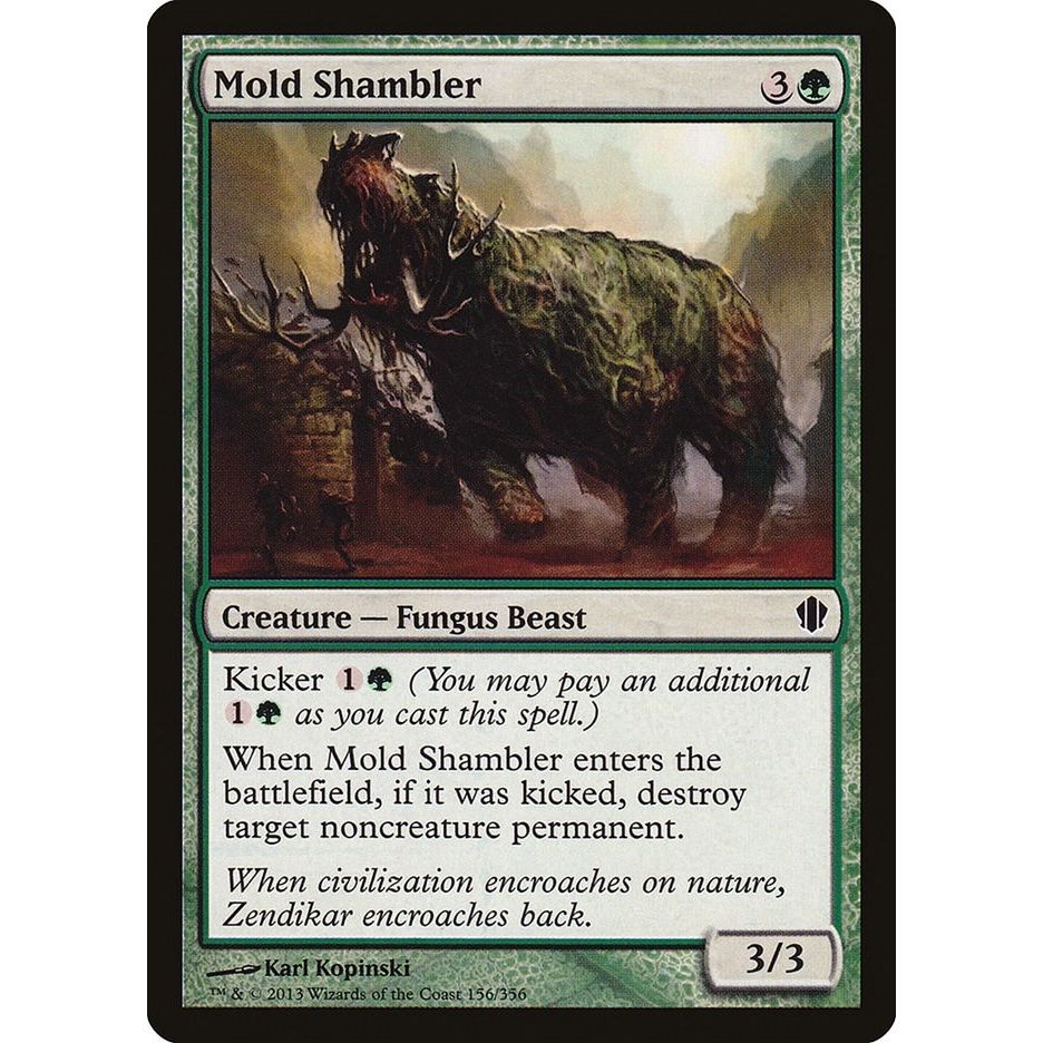 Image for Mold Shambler (156) (C13) - Magic: The Gathering