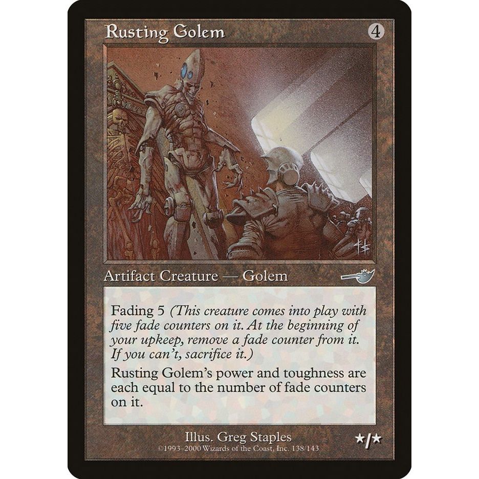 Image for Rusting Golem (138) (NMS) - Magic: The Gathering