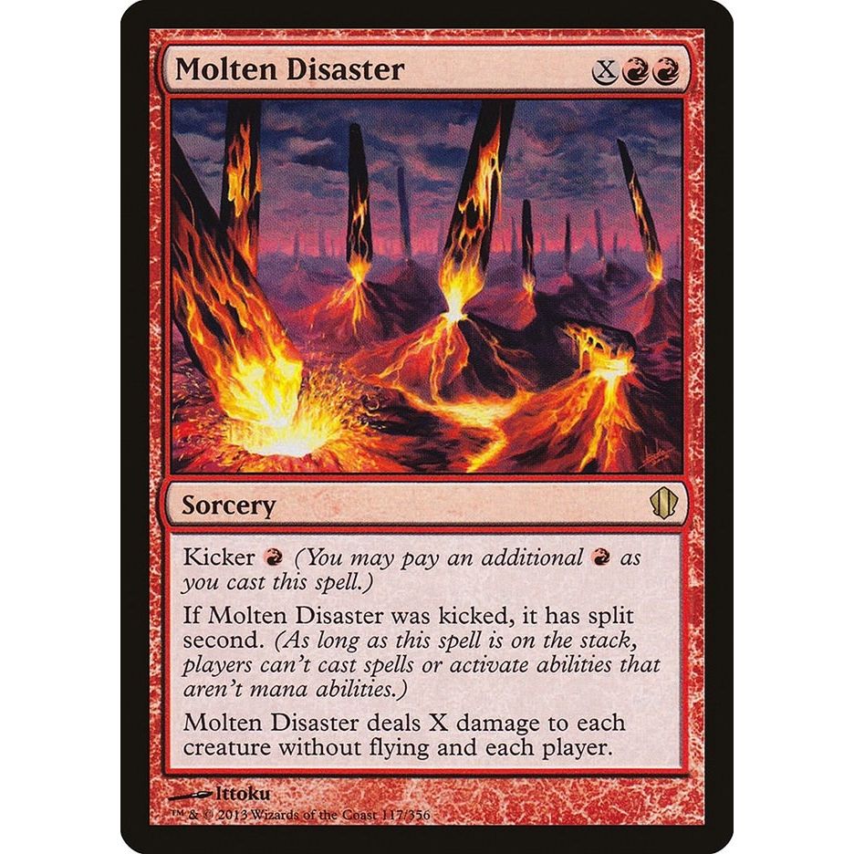 Image for Molten Disaster (117) (C13) - Magic: The Gathering