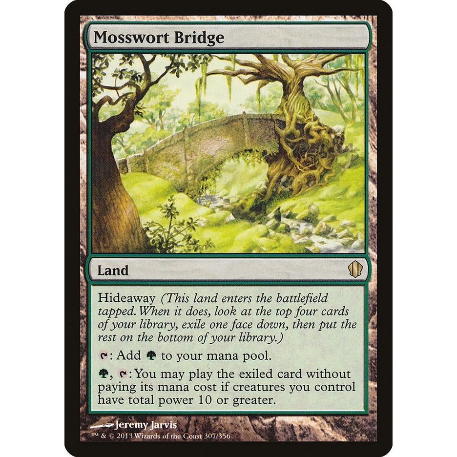 Image for Mosswort Bridge (307) (C13) - Magic: The Gathering