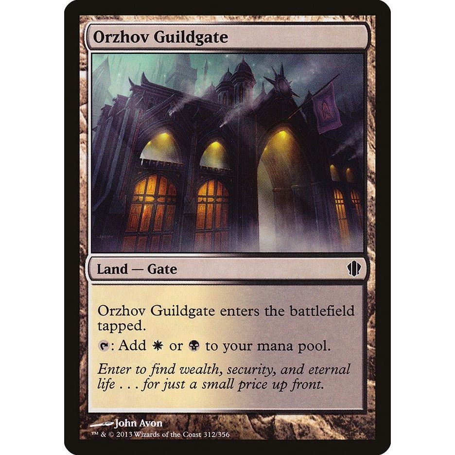 Image for Orzhov Guildgate (312) (C13) - Magic: The Gathering