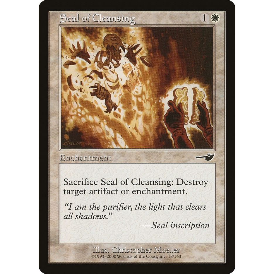 Image for Seal of Cleansing (18) (NMS) - Magic: The Gathering