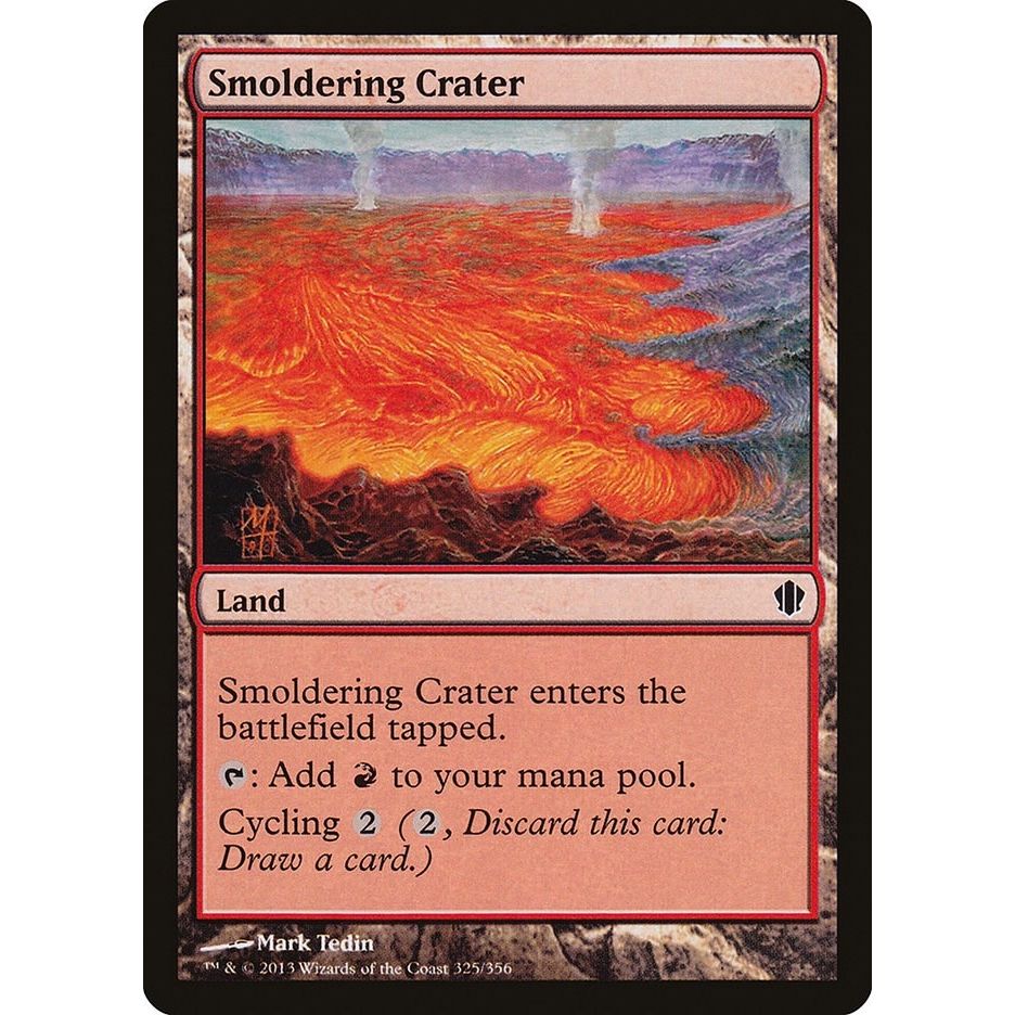 Image for Smoldering Crater (325) (C13) - Magic: The Gathering