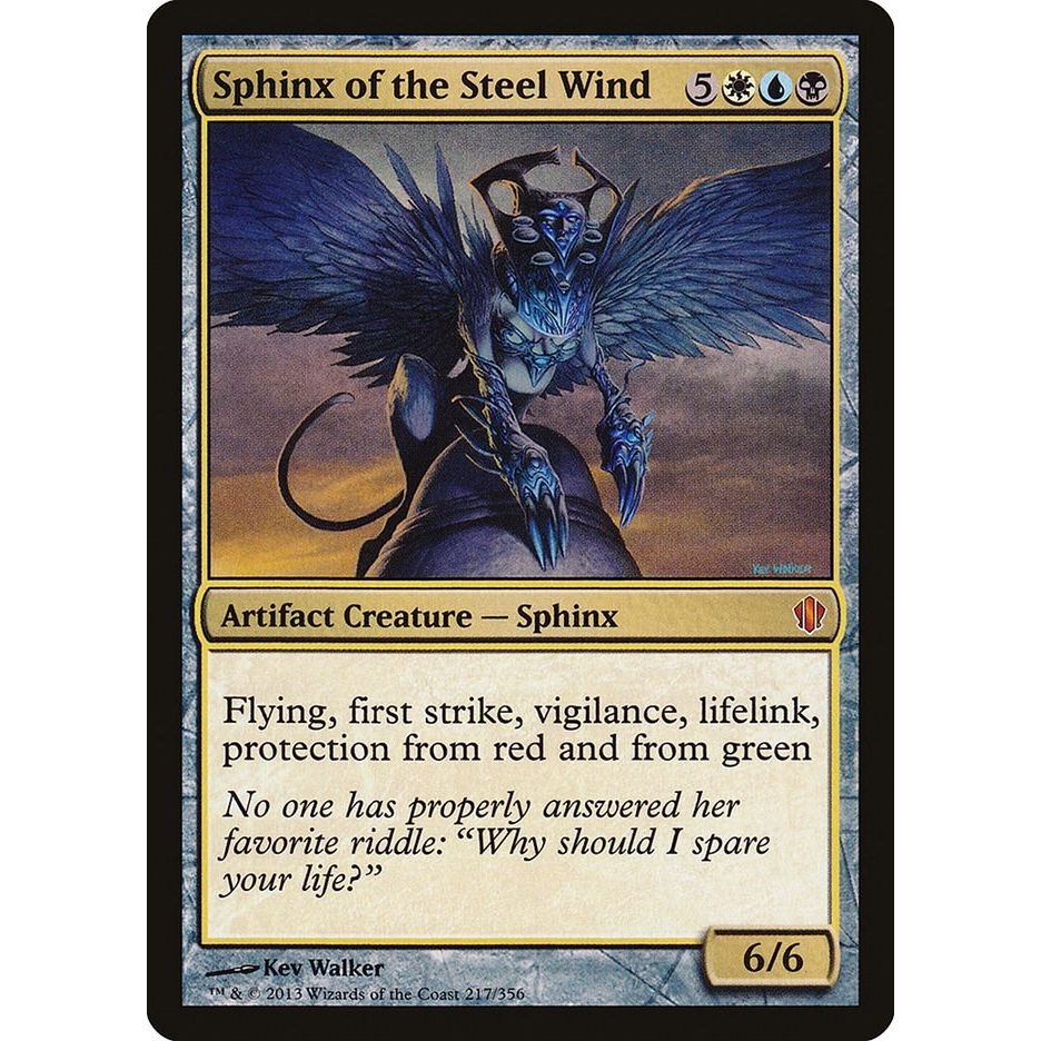 Image for Sphinx of the Steel Wind (217) (C13) - Magic: The Gathering