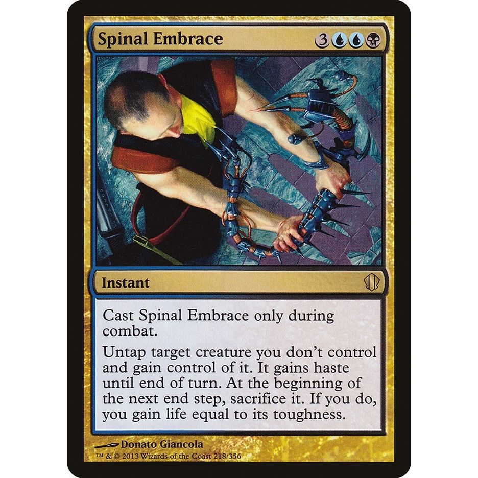 Image for Spinal Embrace (218) (C13) - Magic: The Gathering