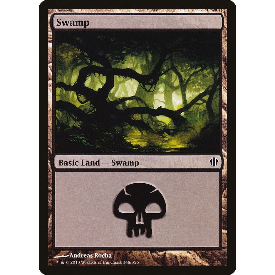 Image for Swamp (348) (348) (C13) - Magic: The Gathering