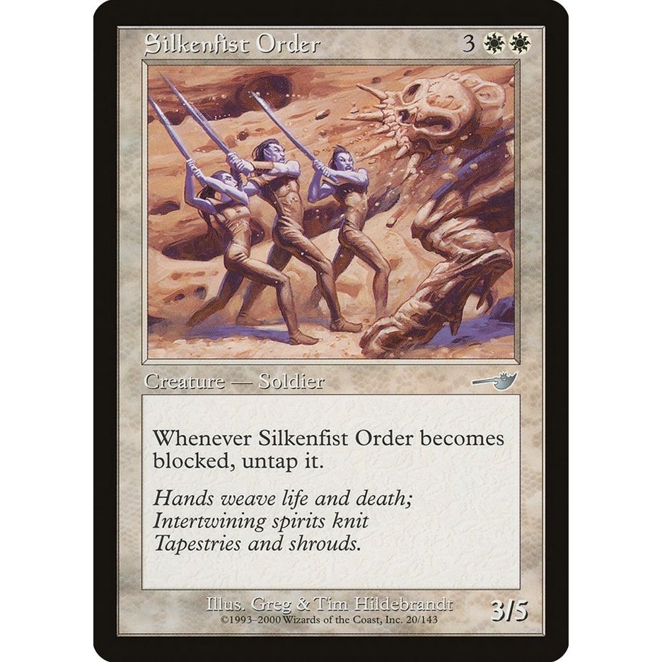 Image for Silkenfist Order (20) (NMS) - Magic: The Gathering