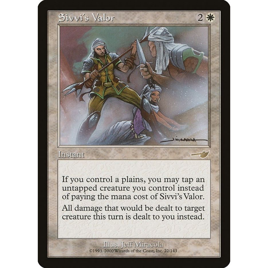 Image for Sivvi's Valor (22) (NMS) - Magic: The Gathering