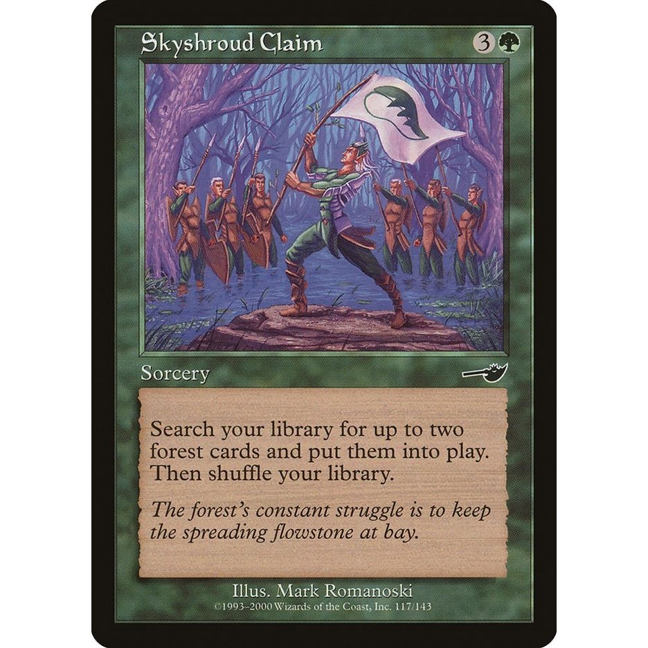 Image for Skyshroud Claim (117) (NMS) - Magic: The Gathering