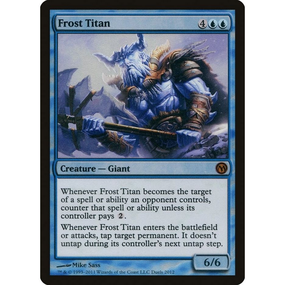 Image for Frost Titan (MEDIA) - Magic: The Gathering