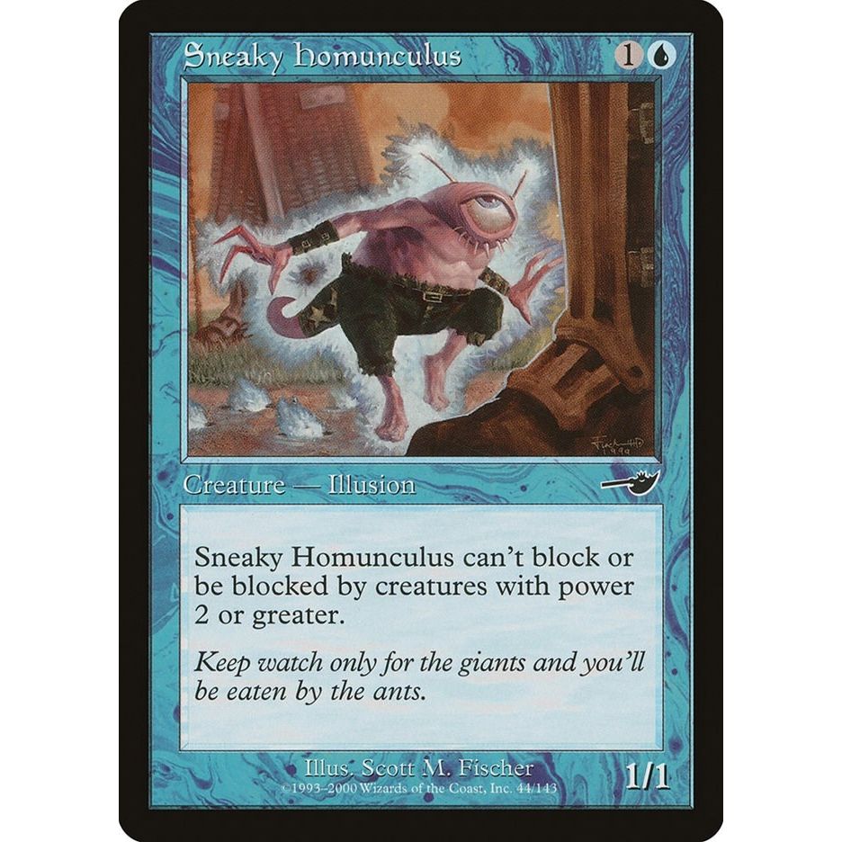 Image for Sneaky Homunculus (44) (NMS) - Magic: The Gathering