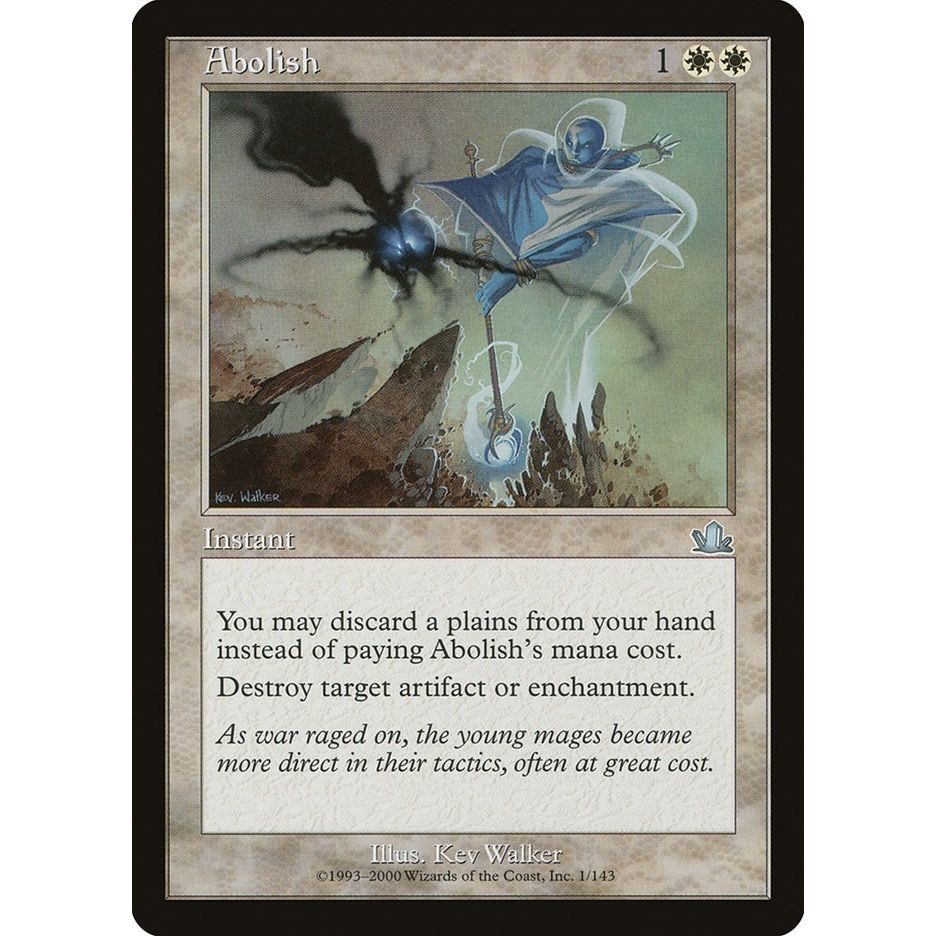 Image for Abolish (1) (PCY) - Magic: The Gathering