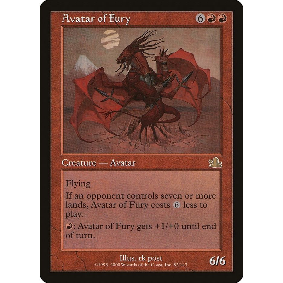 Image for Avatar of Fury (82) (PCY) - Magic: The Gathering