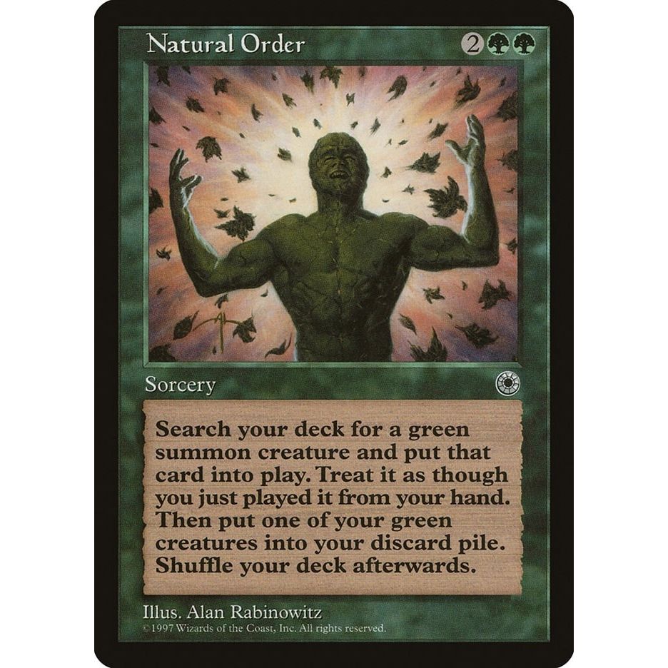 Image for Natural Order (POR) - Magic: The Gathering