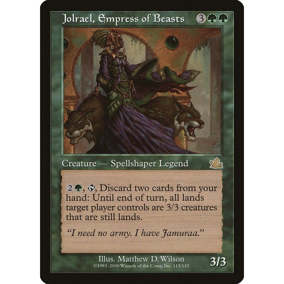 Image for Jolrael, Empress of Beasts (115) (PCY) - Magic: The Gathering