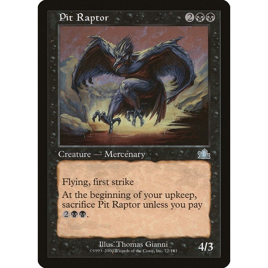 Image for Pit Raptor (72) (PCY) - Magic: The Gathering
