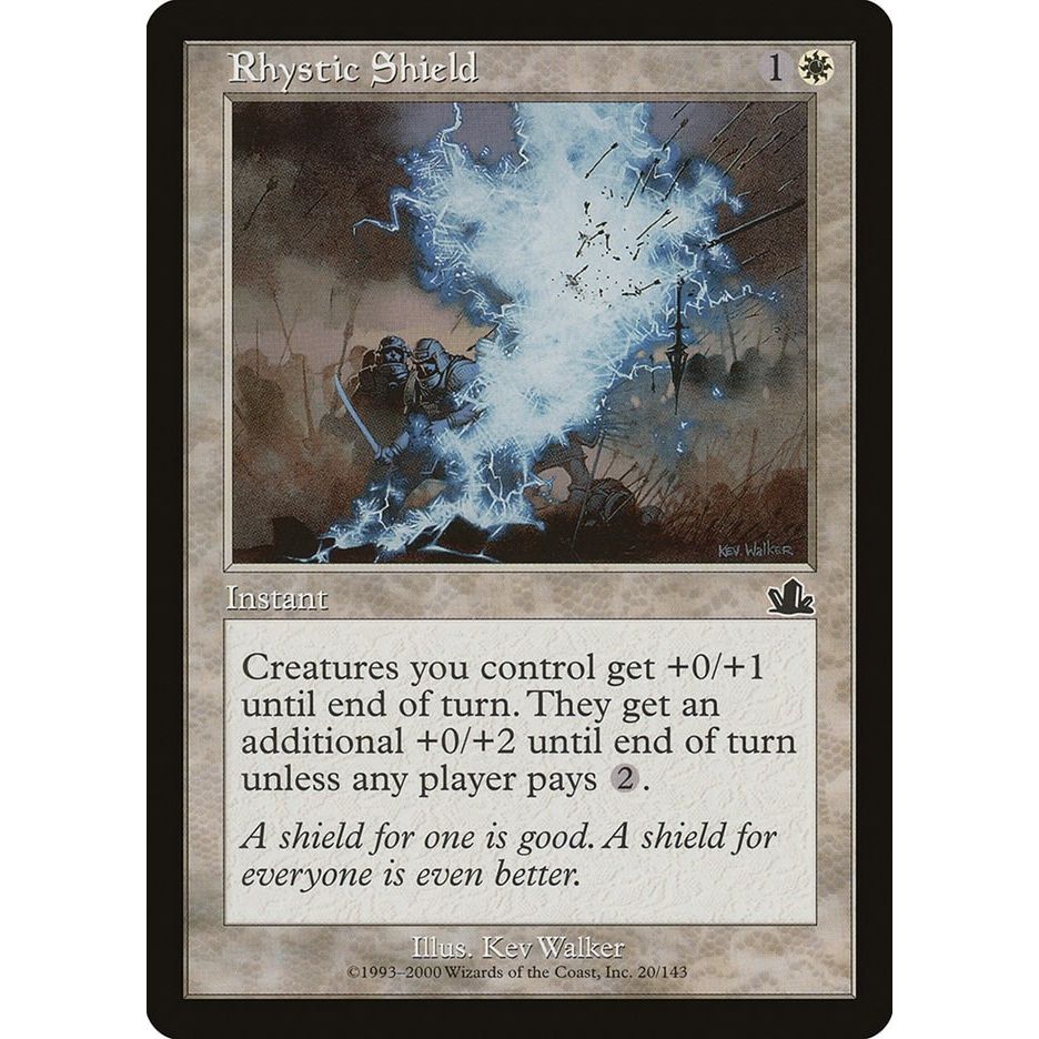 Image for Rhystic Shield (20) (PCY) - Magic: The Gathering