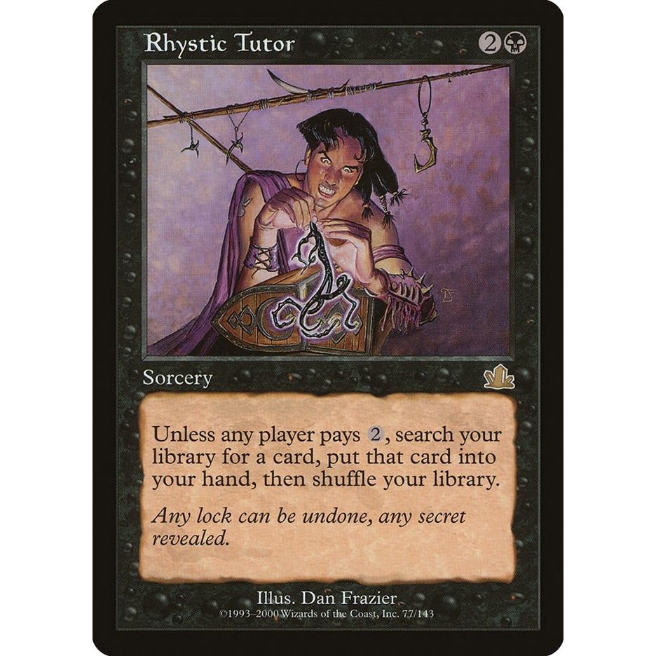 Image for Rhystic Tutor (77) (PCY) - Magic: The Gathering
