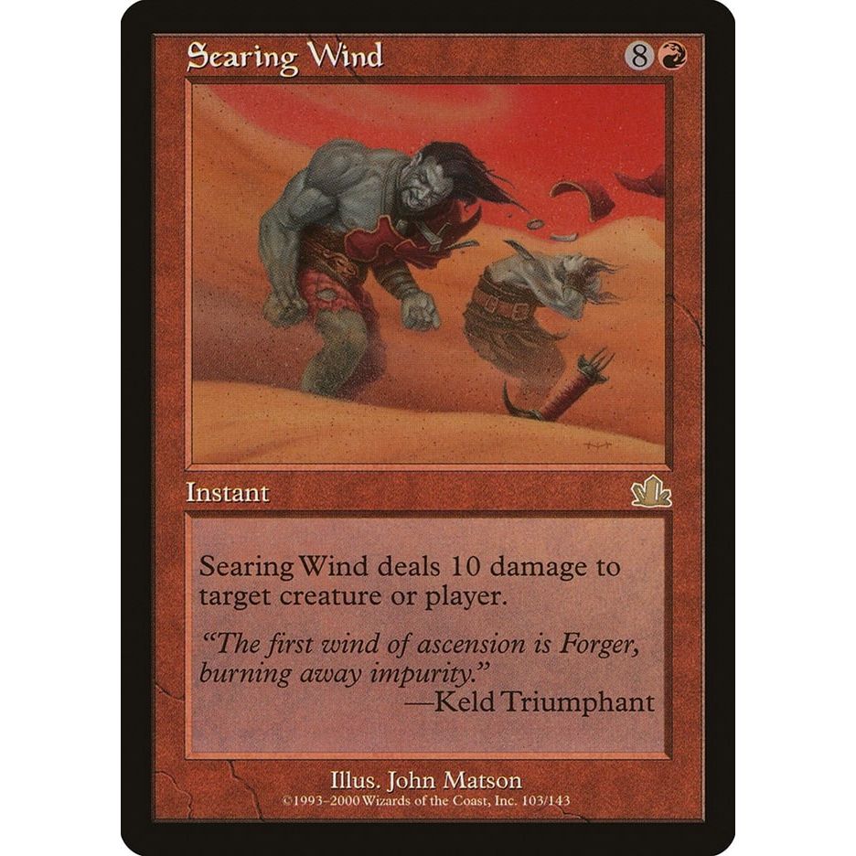 Image for Searing Wind (103) (PCY) - Magic: The Gathering