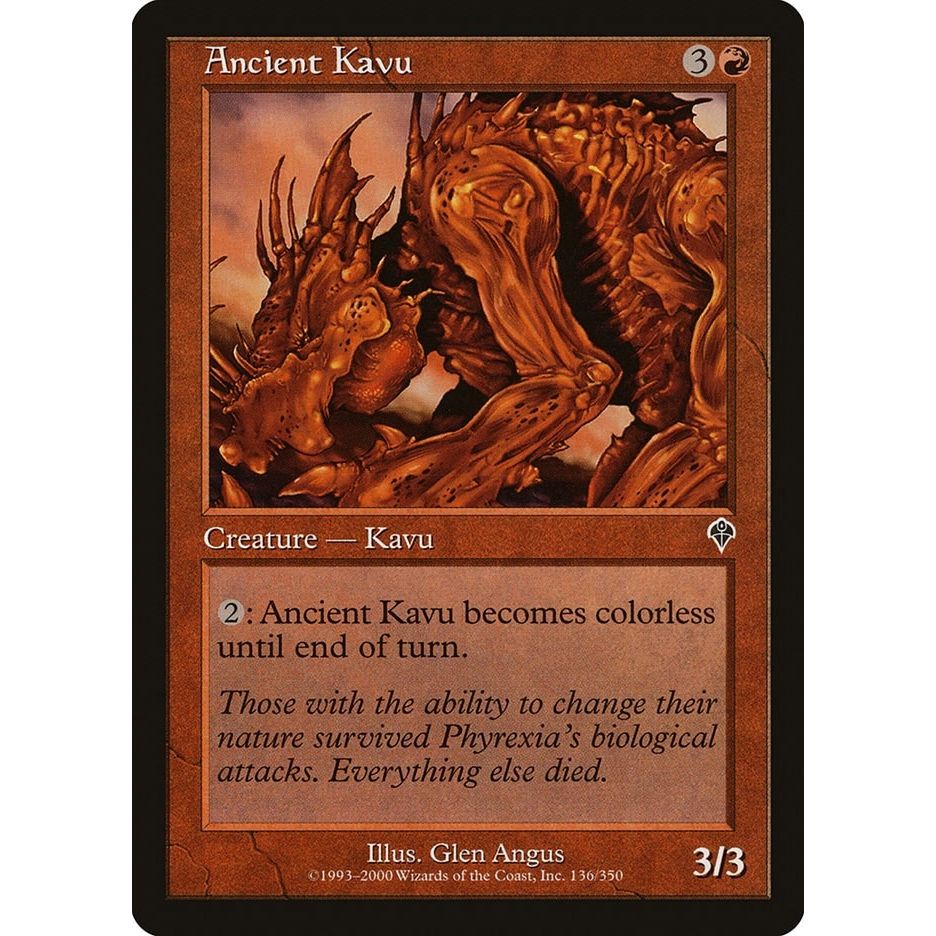 Image for Ancient Kavu (136) (INV) - Magic: The Gathering