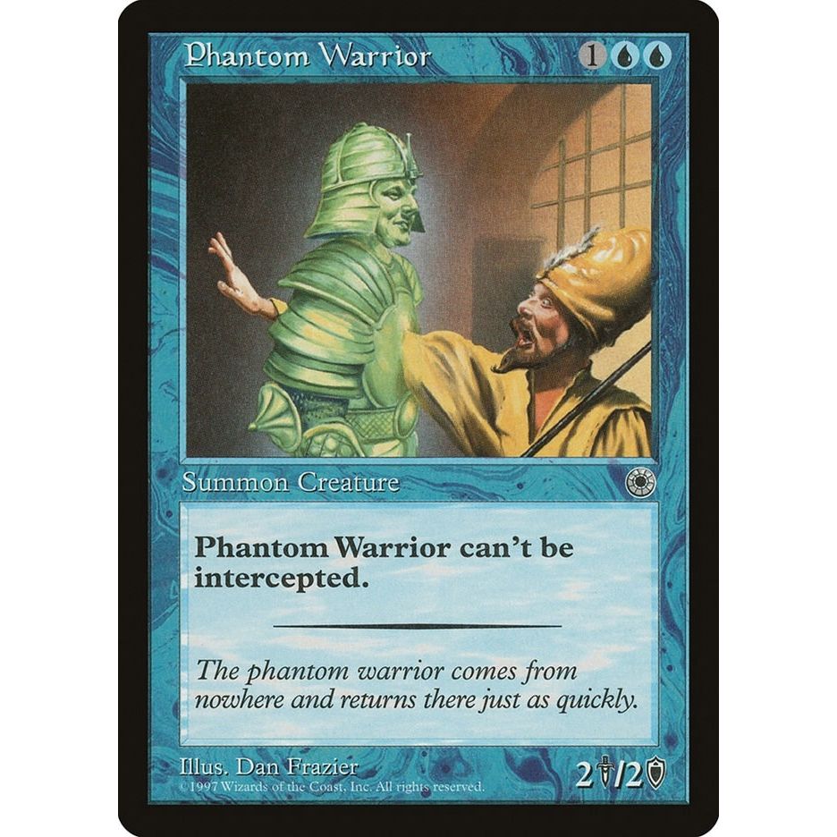Image for Phantom Warrior (POR) - Magic: The Gathering