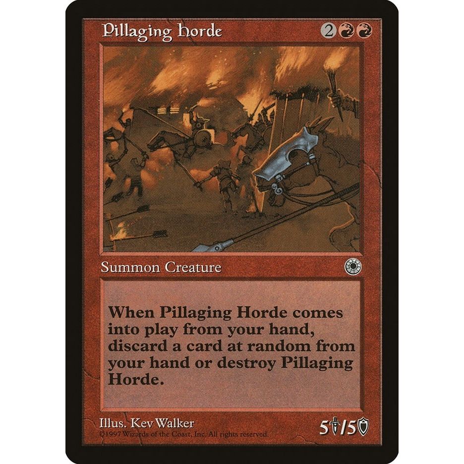 Image for Pillaging Horde (POR) - Magic: The Gathering