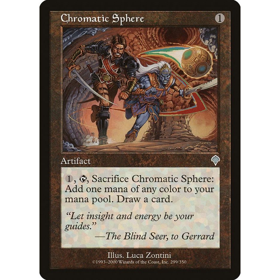 Image for Chromatic Sphere (299) (INV) - Magic: The Gathering