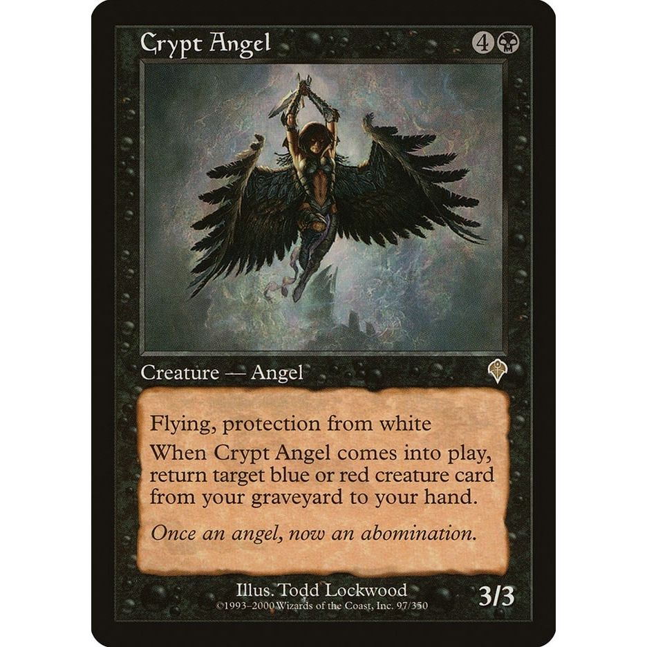 Image for Crypt Angel (97) (INV) - Magic: The Gathering