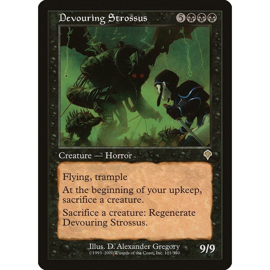 Image for Devouring Strossus (101) (INV) - Magic: The Gathering