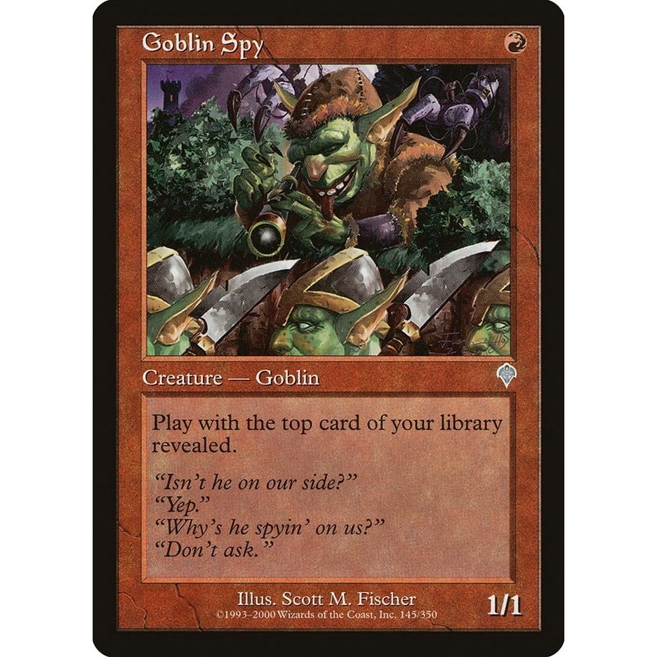 Image for Goblin Spy (145) (INV) - Magic: The Gathering