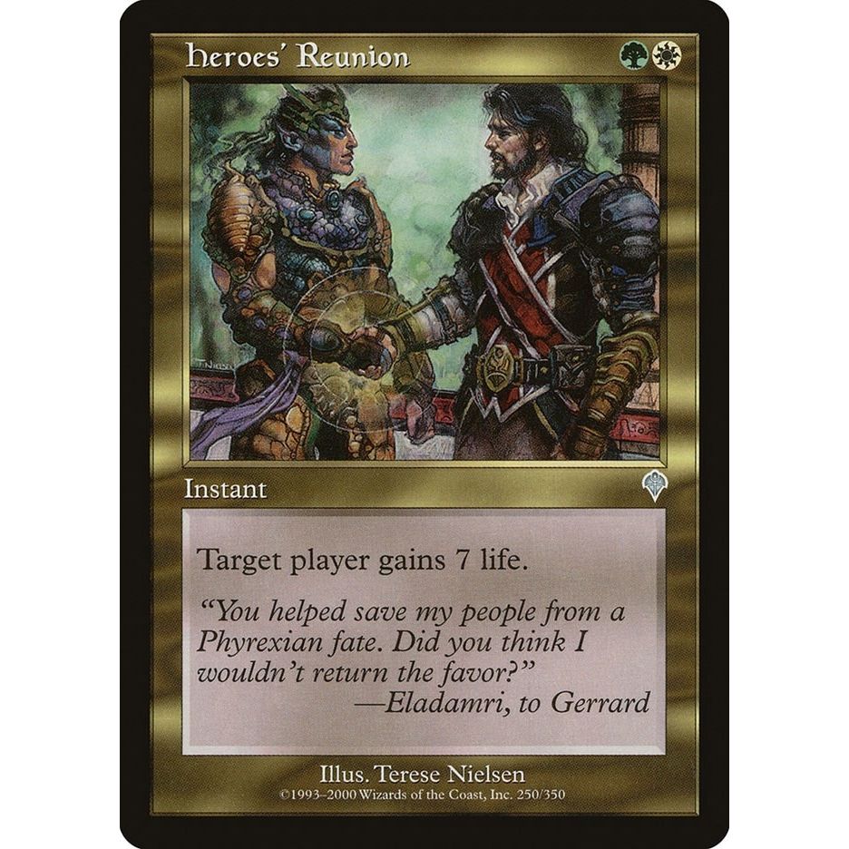 Image for Heroes' Reunion (250) (INV) - Magic: The Gathering