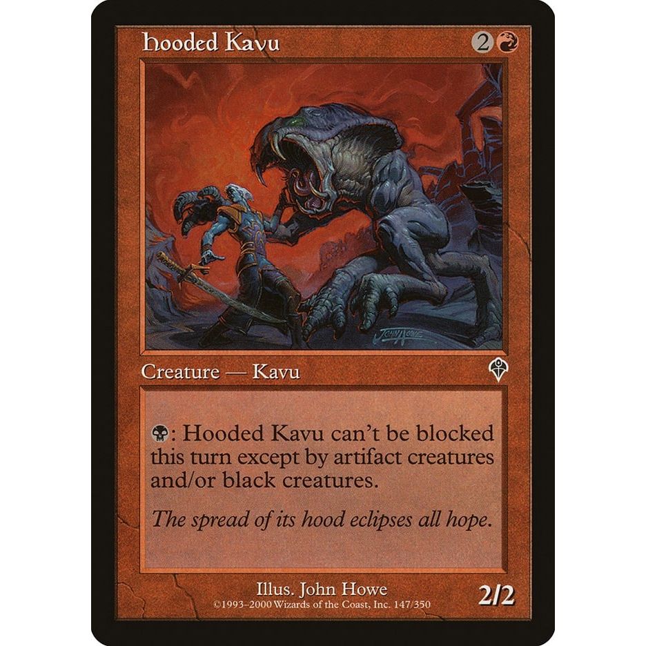 Image for Hooded Kavu (147) (INV) - Magic: The Gathering