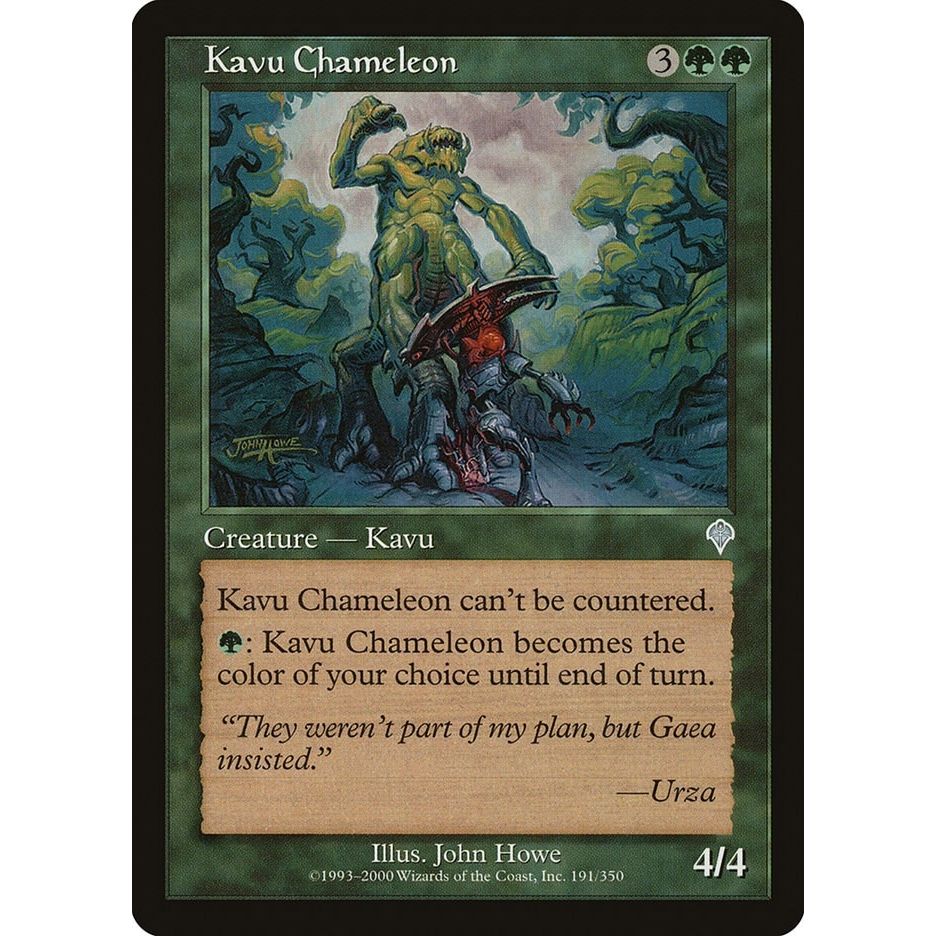 Image for Kavu Chameleon (191) (INV) - Magic: The Gathering
