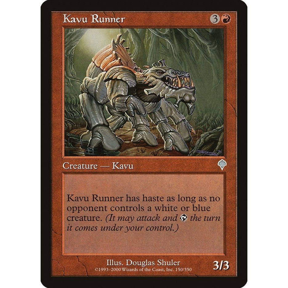 Image for Kavu Runner (150) (INV) - Magic: The Gathering