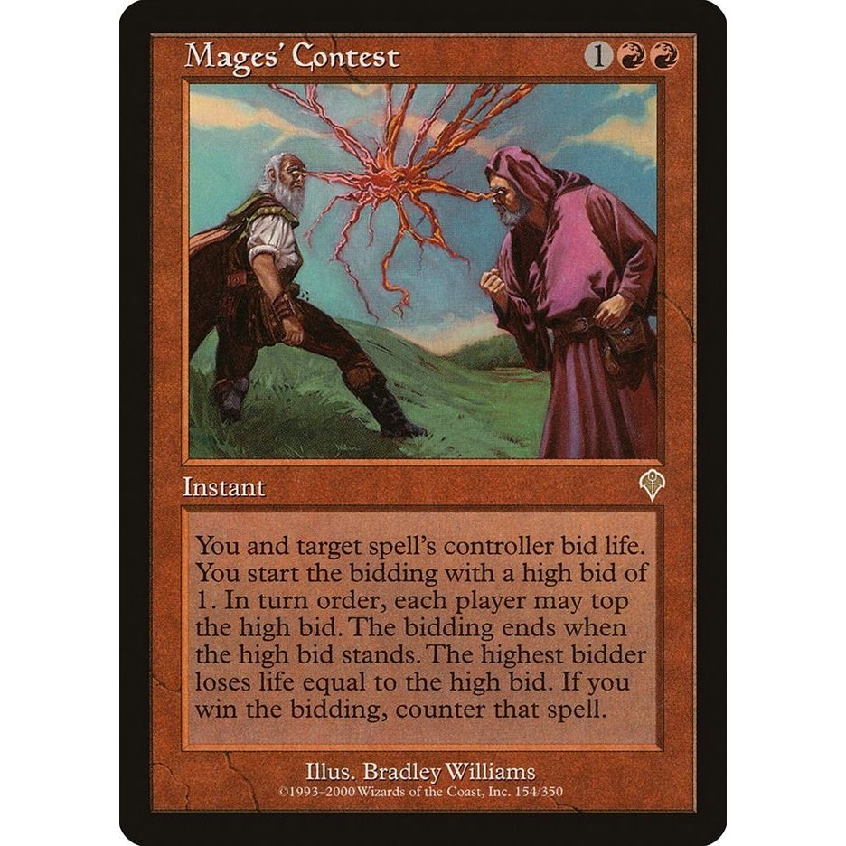Image for Mages' Contest (154) (INV) - Magic: The Gathering