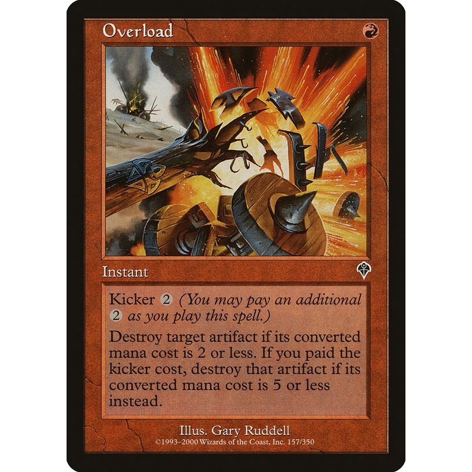 Image for Overload (157) (INV) - Magic: The Gathering