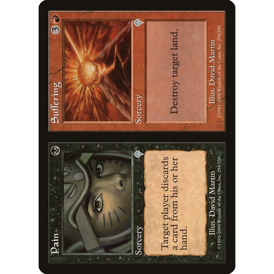 Image for Pain // Suffering (294) (INV) - Magic: The Gathering