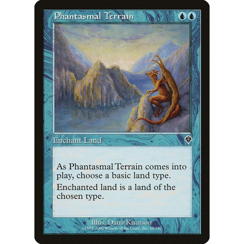 Image for Phantasmal Terrain (65) (INV) - Magic: The Gathering