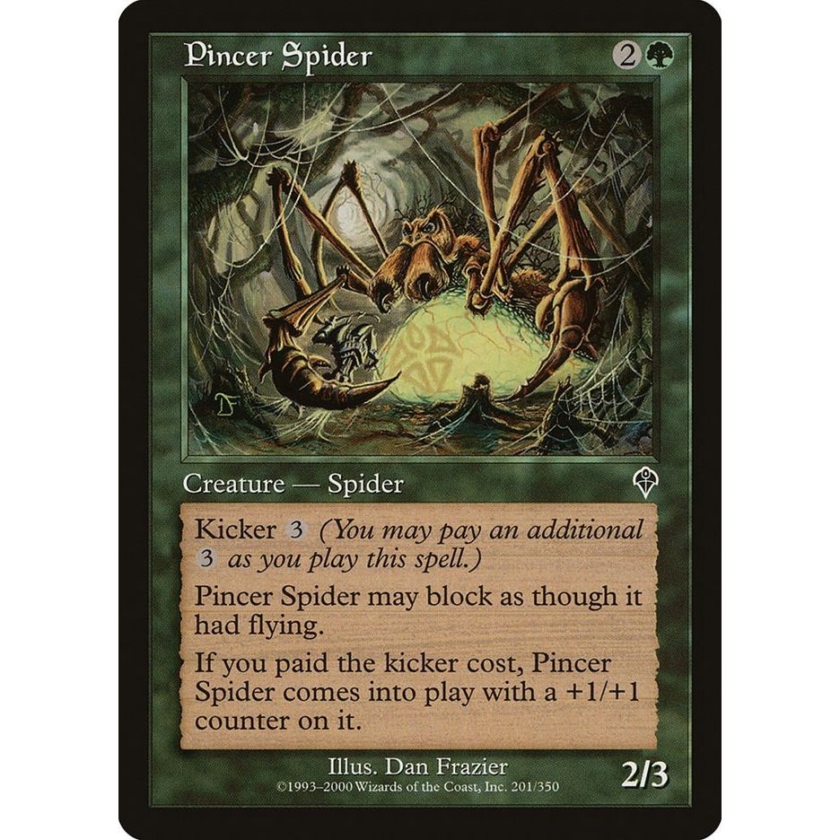 Image for Pincer Spider (201) (INV) - Magic: The Gathering