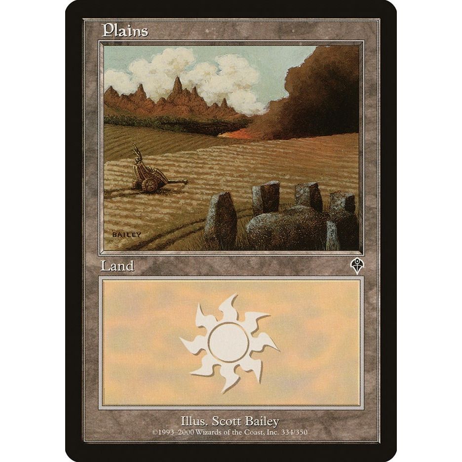 Image for Plains (334) (334) (INV) - Magic: The Gathering