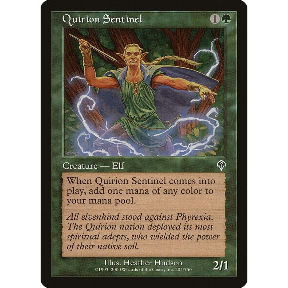 Image for Quirion Sentinel (204) (INV) - Magic: The Gathering
